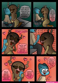 The Tainted World Of Gumball 1 porn comic