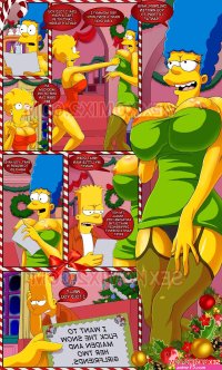 Porn comic The Simpsons. Christmas Miracle. by sexkomix2.com. Sex comic happy holidays. And