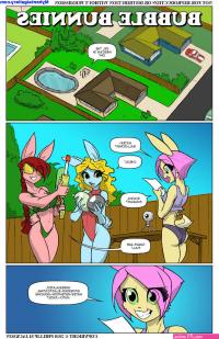 Bubble Bunnies Porn Comic on