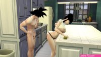 Milk Madre y Esposa Epi 5 Hermosa Mama Chichi Follada por sus 2 Hijos Cuando su Marido se va a trabajar Follada por el Culo Anal todo el Dia en La Cocina