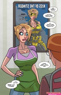Porn comics Brandy. Chapter 1. John North. Erotic comic a young guy