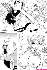 Nami and Luffy hentai manga online