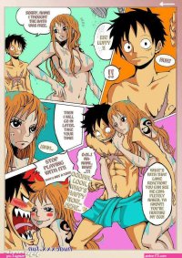 Nami x luffy sex manga