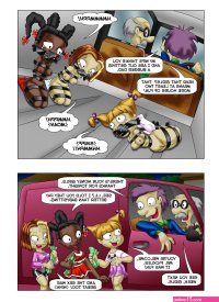 MINI COMIC RUGRATS AND GADGETS ARIST UNKNOW