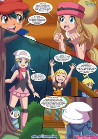 Porn comic Wet Dreams. Chapter 3. Pokemon. PalComix. Sex comic young beauty just