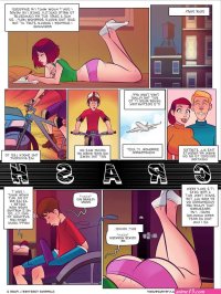 Porn comics Cumming Together. Erotic comic flirt with each