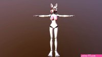 Red foxy girl