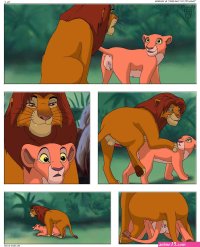 Post 410315: borntodie1 comic Kiara Simba TheLionKing