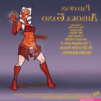 Star Wars Two Tweaks Ahsoka and Chuch Futa Comic by VegaVersio