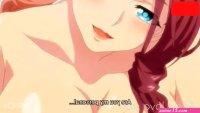 Anime He grabs her boob and then shes all over him starting 0:10 in World Ends Harem Uncensored Episode 2 Nude scene