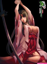 ORS Anime Renders:Ero Mode: Queens Blade:Tomoe Soft Bondage AW Ero HD Render