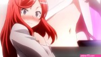 Anime Embarrassed Naked In Hiding