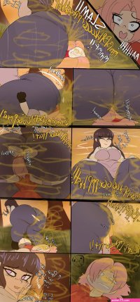 MelissaAlli on X: The full Hinata fart comic that patrons got to see early
