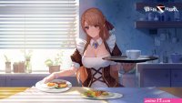 Forever 7th Capital anime big boobs food boobs anime girls HD Wallpaper