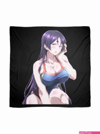 manga xxx girls boobs tits anime xxx tshirt stickers Scarf for Sale by shocom-Design
