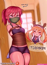 May Fan Art Winner: Kobayashi! by Negieggy from Patreon