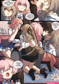 Porn comic The Nameless Trio. Kinkymation Sex comic hot babes were