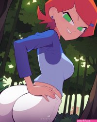 Gwen Tennyson Ben 10 Flipherrrr