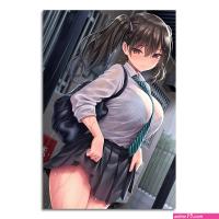 Big Boobs Kase Daiki Poster Hot Anime Girl Picture Print Wall Art Decor 24x36