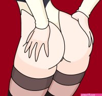 Half naked anime girl by alex101lmao on Newgrounds