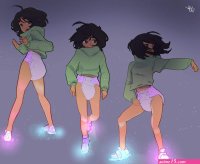 Diaper girl porn
