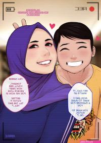 Hentai Muslim Hijab Pussy comic xxx gagbang with Arab slut mom