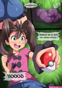 Pokemon Busty Diantha Hentai Comic