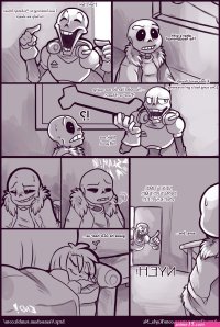 Frisk and Sans sex porn comics