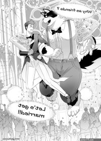 Furry tiger and deer porn comics