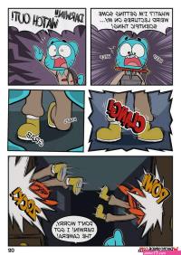 Porn comic Gumball Ghost Buster. Garabatoz Sex comic boy went to