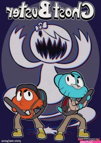 Porn comic Gumball Ghost Buster. Garabatoz Sex comic boy went to