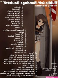 Hidden public roulette for sissy and female