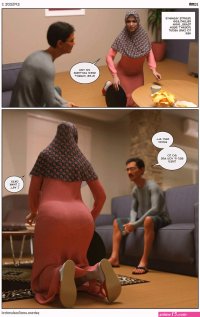 LoseKorntrol Hijab 3DX -10 AM Chapter 2 english porn comic