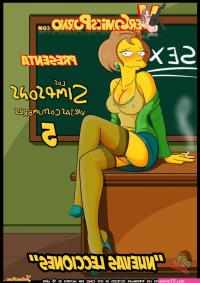 The simpsons 5 porn comic