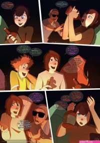 Forced into Mavis pussy Monsters on Vacation porn comics