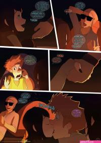 Forced into Mavis pussy Monsters on Vacation porn comics