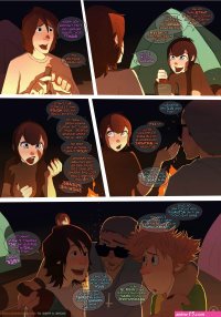 Forced into Mavis pussy Monsters on Vacation porn comics