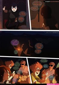 Forced into Mavis pussy Monsters on Vacation porn comics