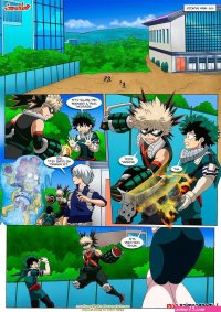 Porn comic Cosmic Menace. Chapter 1. My Hero Academia. PalComix. Sex comic Big Tit Redhead