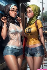 hijab daughter hentai mom porn komic! Big tits daughter and thick mom