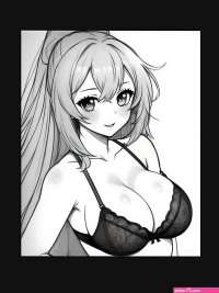 Enchanting Anime Art Waifu Material Sexy Hot Naked and Cute Anime Kawaii Girls with Big Boobs Pullover Hoodie for Sale by CelestialChicC