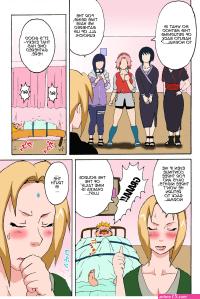 Tsunades Sexual Therapy Porn comic Rule 34 comic Cartoon porn comic