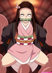 Nezuko tentacle sex