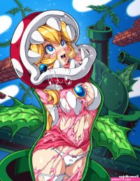 Peach Piranha Plant Vore by KarosuMaker on Newgrounds
