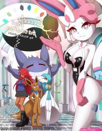 Eevees love paradise Porn comic Rule 34 comic Cartoon porn comic