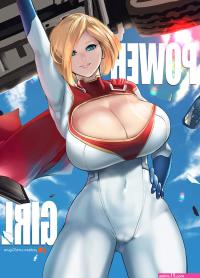 power girl dc comics and 1 more drawn by amanocigusa