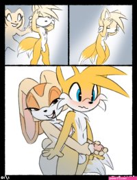 Tails And Cream Porn Comic on