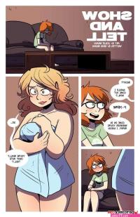 Porn comic Night Walk. Tissue Box. Show And Tell. Chapter 2 Sex comic busty beauty continues