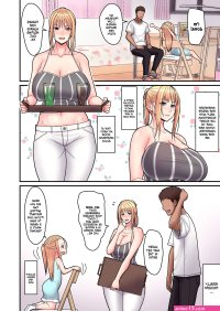 Busty blonde teacher uses her huge tits to give a boobjob in sex comics