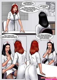Porn comic Lesbian Nursing Sex comic hot beauty nurses
